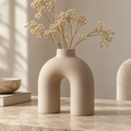 Minimalist Arch Ceramic Vase
