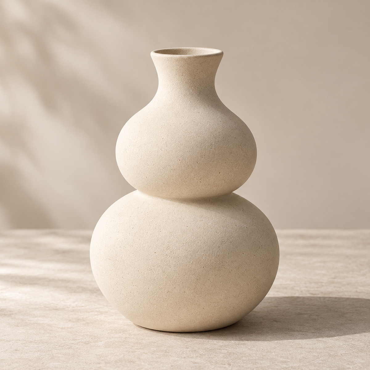 Double Bubble Ceramic Vase